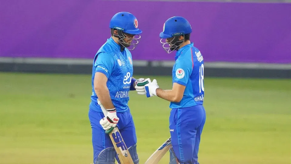 Zadran-Rasooli's stand crushes West Indies as Afghanistan cruise to 38-run win in 1st T20I